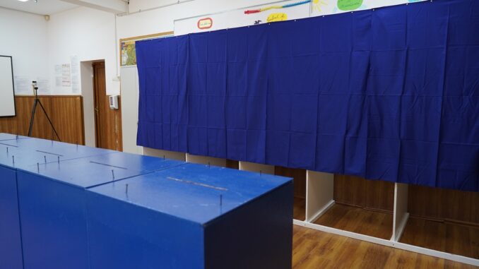 Secție de votare din Valu lui Traian. FOTO Adrian Boioglu